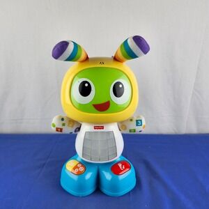 Fisher Price Bright Beats BeatBo Dance and Move Interactive Robot TESTED WORKS